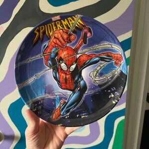 Spiderman Plastic Plate